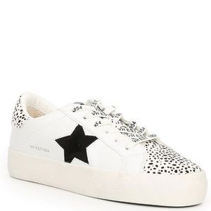 Vintage Havana Forever Star Leather Sneakers